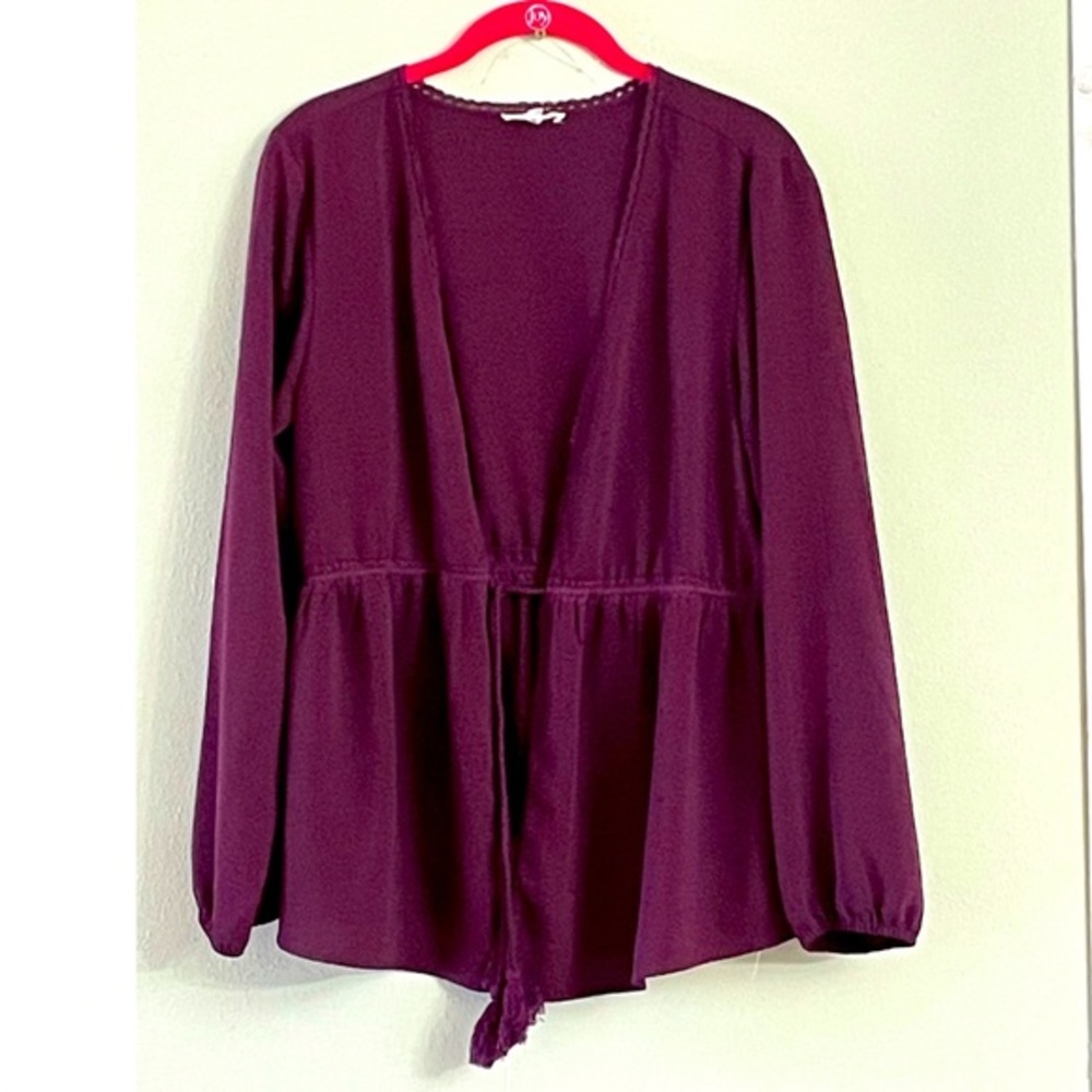 Maurices Light Cardigan/Cover Up, size